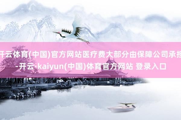 开云体育(中国)官方网站医疗费大部分由保障公司承担-开云·kaiyun(中国)体育官方网站 登录入口